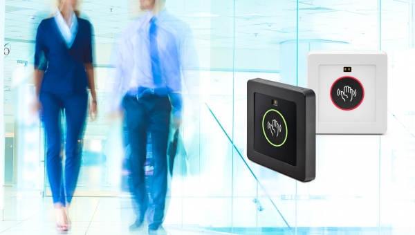 Wave XS by SALTO offers 100% touch-free access control